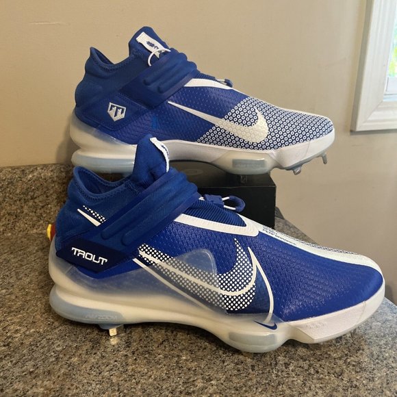 Nike Force‎ Zoom Trout 7 Baseball Cleats CI3134-402 Royal Blue / White Size 13.5 - Picture 4 of 8